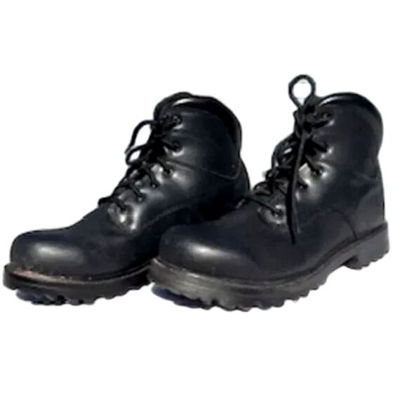 Combat Boots . Size: 11 . Utility Slip & Oil Resistant . Black Lace Up . Brahma - Picture 1 of 5